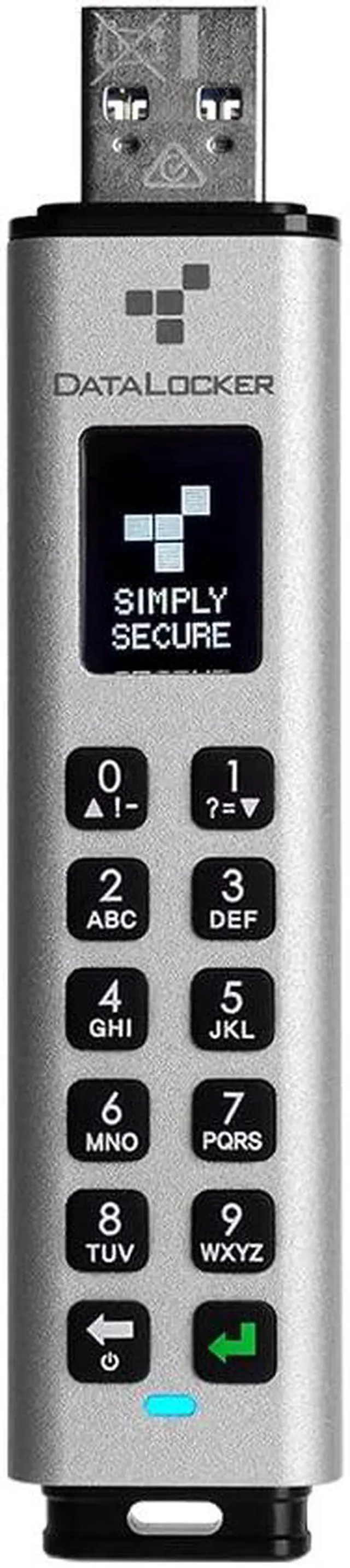 Alt view image 16 of 20 - Data Locker SK350-512-FE K350 Encrypted Micro Ssd 512gb Ext Usb 3.1 Gen 1 Keypad Aes 256-bit