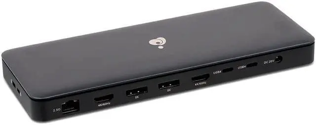 Alt view image 20 of 20 - IOGEAR Docking Station Dock Pro USB4 8K Triple View - GUD4C8K3