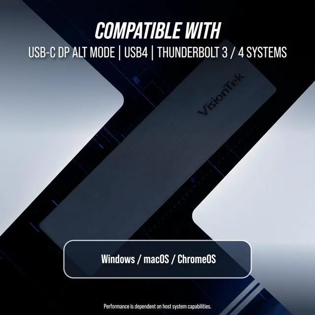 Alt view image 9 of 15 - VisionTek VT2510 Docking Station 901551