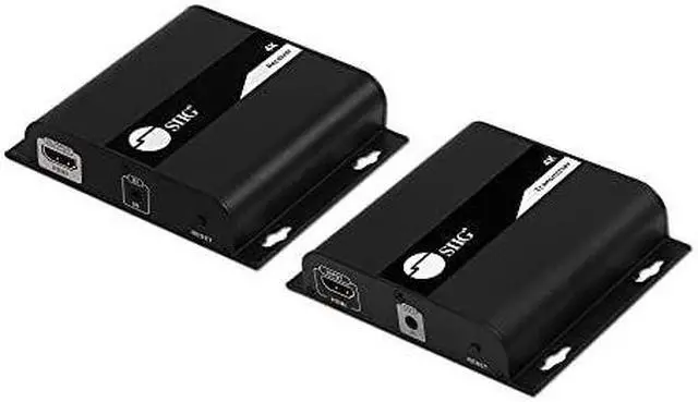 Alt view image 15 of 20 - SIIG HDMI 4K30Hz HDbitT over IP Extender - 120m - Extends HDMI audio/video signals up to 120m over cost effective Cat 6/7 cable, while maintaining signal strength and superior audio/video quality, 4K3
