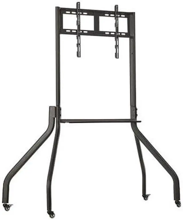 Alt view image 2 of 9 - Tripp Lite Mobile Rolling TV Cart for Television Displays, Wide Legs for Extra Stability, Locking Casters, Height Adjustable, Durable Metal Frame, 5-Year Warranty (DMCWL Series)