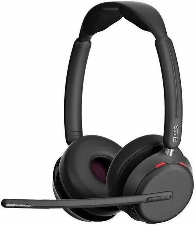 Alt view image 13 of 13 - EPOS IMPACT 1061 Headset - Stereo - Wireless - Bluetooth - On-ear - Binaural - Circumaural - Noise Canceling