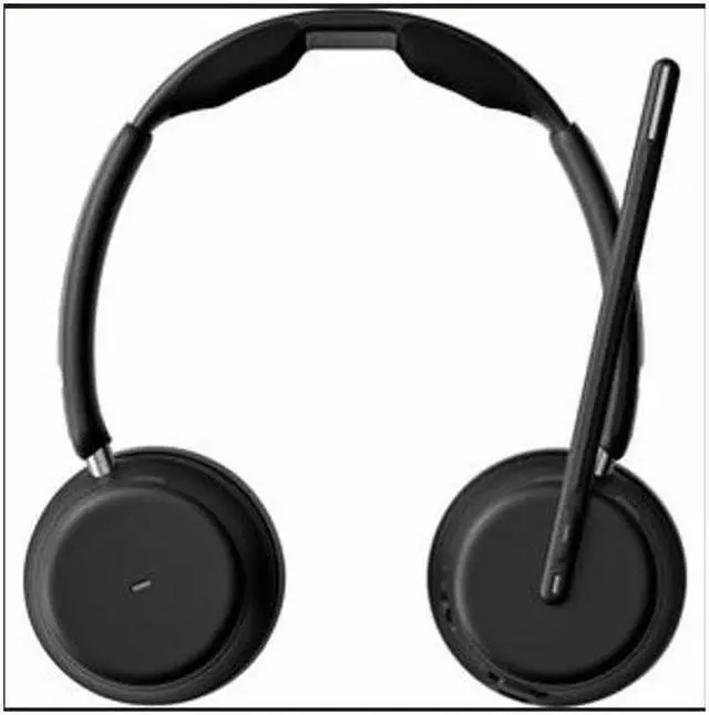 Alt view image 10 of 12 - Epos IMPACT 1061T Double Sided Over- head Bluetooth Headset (1001173)