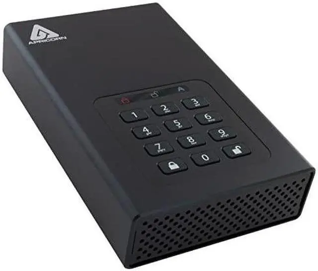 Alt view image 12 of 17 - Apricorn Aegis Padlock DT ADT-3PL256-8000 8 TB 3.5" External Hard Drive