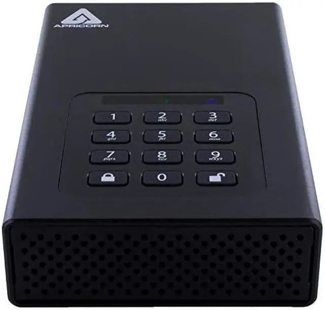 Alt view image 16 of 17 - Apricorn Aegis Padlock DT ADT-3PL256-8000 8 TB 3.5" External Hard Drive