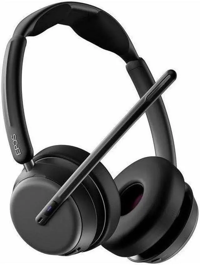 Alt view image 12 of 12 - Epos IMPACT 1061T Double Sided Over- head Bluetooth Headset (1001173)