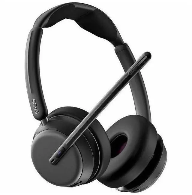Alt view image 10 of 13 - EPOS IMPACT 1061T Headset - Stereo - Wireless - Bluetooth - On-ear - Binaural - Circumaural - Noise Canceling