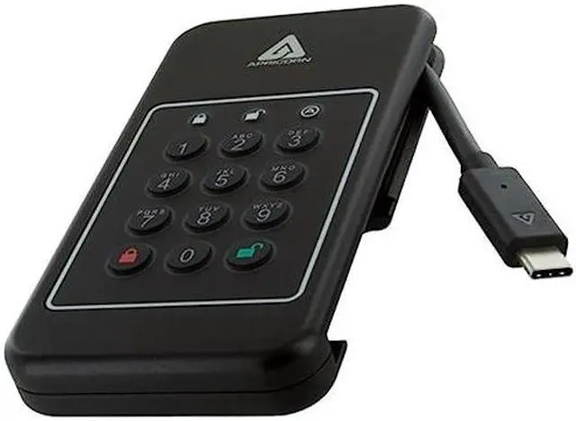 Alt view image 4 of 15 - Apricorn Aegis NVX - Ultra high Speed Ruggedized SSD, USB 3.0 encrypted Drive