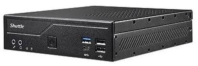 Alt view image 14 of 16 - Shuttle XPC slim DH610S Barebone System - Slim PC - Socket LGA-1700 - 1 x Processor Support - Intel H610 Chip - 64 GB DDR4 SDRAM DDR4-3200/PC4-25600 Maximum RAM Support - 2 Total Memory Slots - Serial