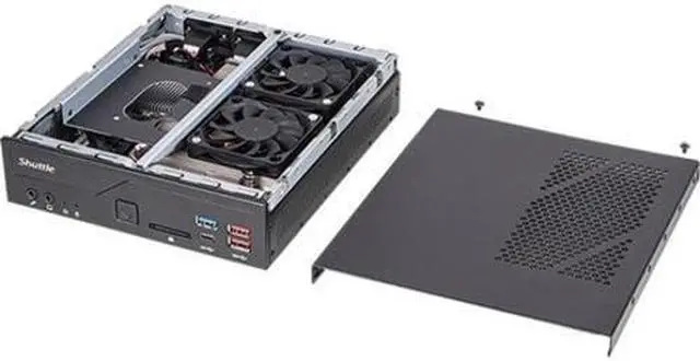 Alt view image 14 of 16 - Shuttle XPC slim DH670 Barebone System - Slim PC - Socket LGA-1700 - 1 x Processor Support - Intel H670 Chip - 64 GB DDR4 SDRAM DDR4-3200/PC4-25600 Maximum RAM Support - 2 Total Memory Slots - Serial