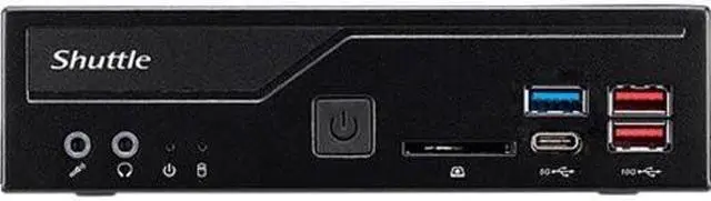 Alt view image 16 of 16 - Shuttle XPC slim DH670 Barebone System - Slim PC - Socket LGA-1700 - 1 x Processor Support - Intel H670 Chip - 64 GB DDR4 SDRAM DDR4-3200/PC4-25600 Maximum RAM Support - 2 Total Memory Slots - Serial