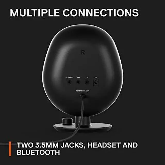 Alt view image 5 of 10 - SteelSeries New Arena Gaming Speakers