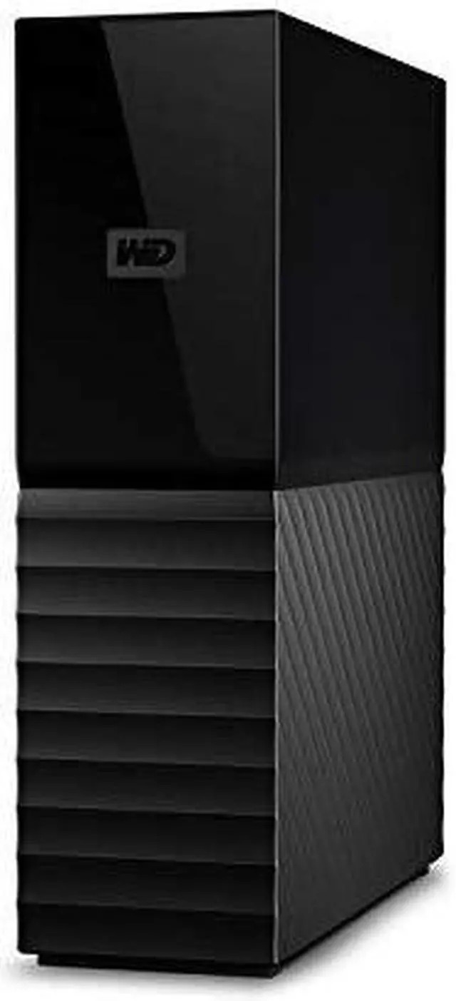 Alt view image 9 of 20 - WD My Book WDBBGB0060HBK - Hard drive - encrypted - 6 TB - external (desktop) - USB 3.0 - 256-bit AES - black