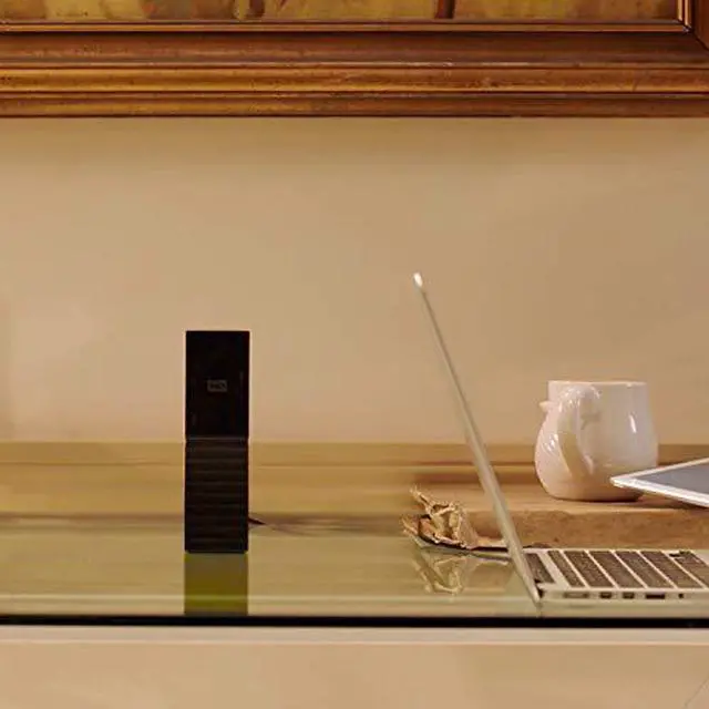 Alt view image 15 of 20 - WD My Book WDBBGB0060HBK - Hard drive - encrypted - 6 TB - external (desktop) - USB 3.0 - 256-bit AES - black