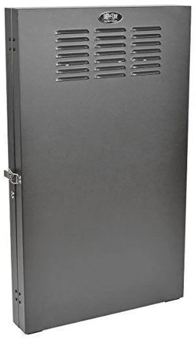 Alt view image 14 of 20 - Tripp Lite 6U Vertical Wall-Mount Rack Enclosure Cabinet, Low-Profile, Switch Depth, 20" Deep (SRWF6U)