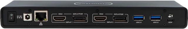 Alt view image 18 of 20 - VisionTek VT4510 Dual Display 4K USB 3.0 & USB-C Docking Station