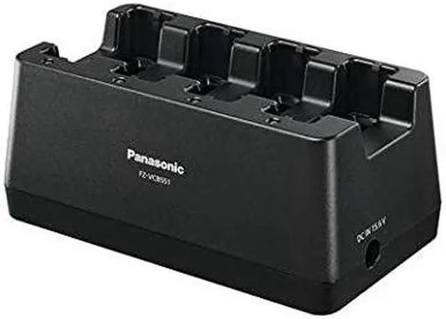 Alt view image 7 of 7 - Panasonic 4-Bay Battery Charger FZVCB551M