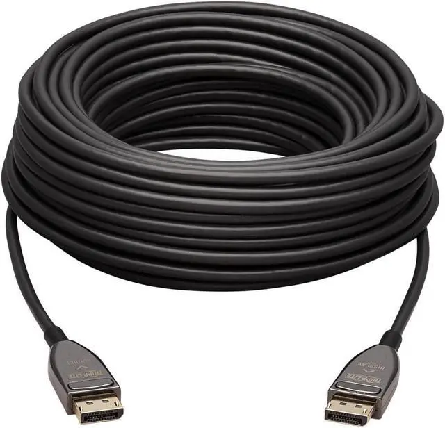 Alt view image 2 of 6 - Tripp Lite DisplayPort Fiber Active Optical Cable AOC 8K 60Hz CL3 M/M 15M (P580F3-15M-8K6)