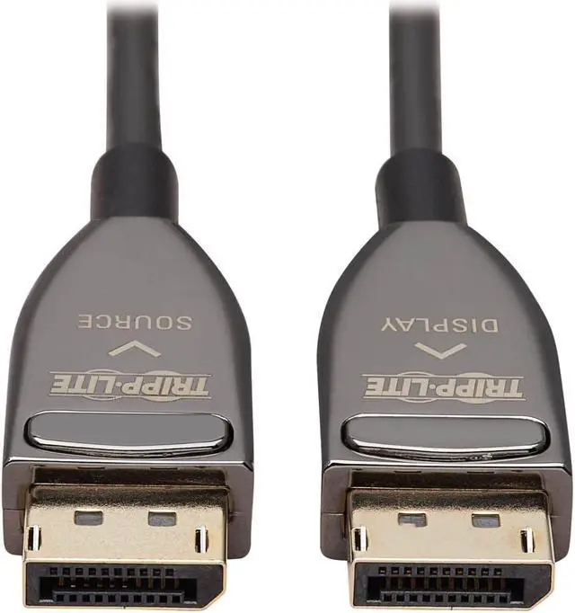 Main image of Tripp Lite DisplayPort Fiber Active Optical Cable AOC 8K 60Hz CL3 M/M 15M (P580F3-15M-8K6)