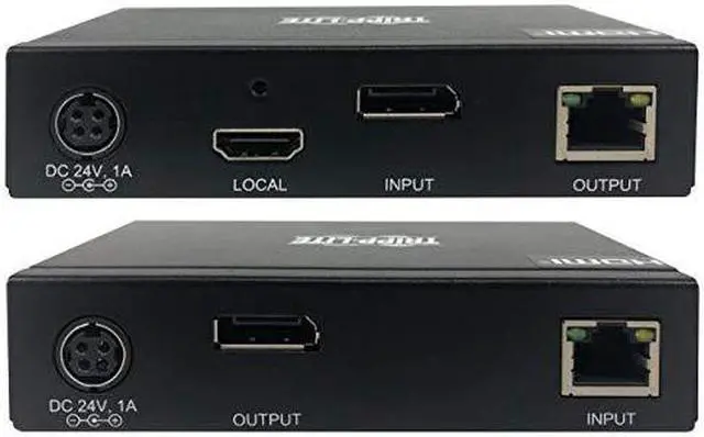 Alt view image 20 of 20 - Tripp Lite DisplayPort Over Cat6 Extender Kit KVm Support USB 4K Poc TAA