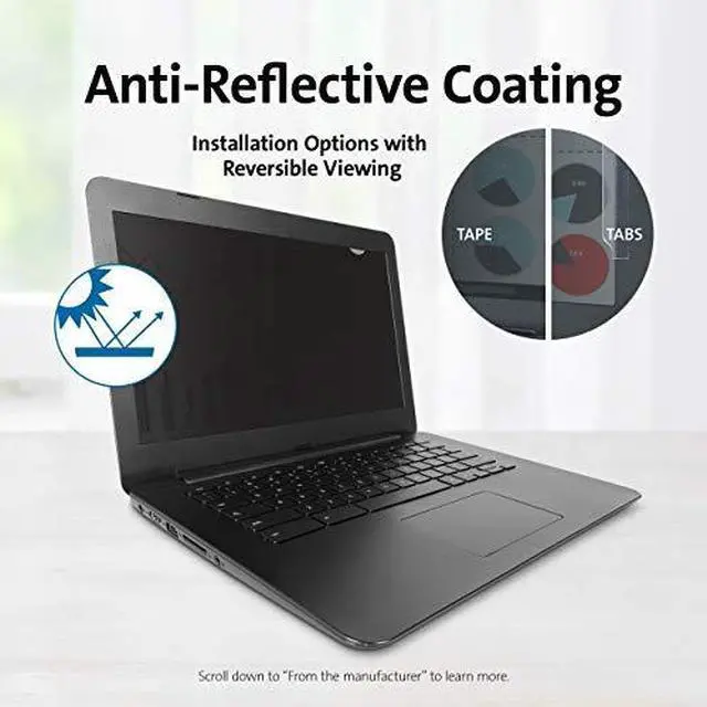 Alt view image 12 of 16 - Kensington Technology FP340UW Monitor Privacy Screen
