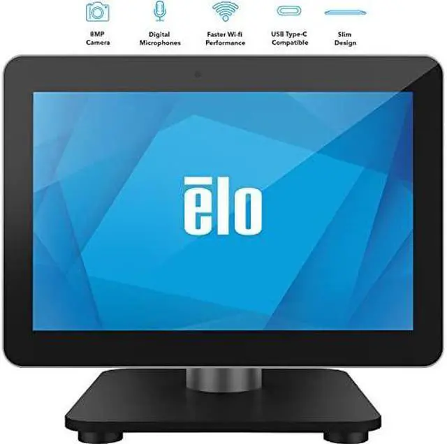 Alt view image 12 of 14 - elo i-series 4 capacitive 10" touchscreen display with android 10 for retail, pos, kiosk - standard