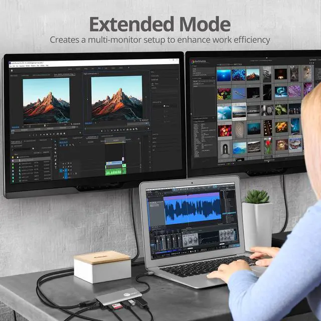 Alt view image 20 of 20 - USB-C MST VIDEO WITH HUB LAN &