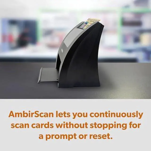 Alt view image 15 of 16 - Ambir nScan 690gt DS690GT-AS Card Optical Resolution - up to 600dpi Duplex ID Card Scanner with AmbirScan