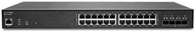 Alt view image 12 of 17 - SonicWall SWS14-24FPOE Ethernet Switch 24 Ports - Manageable - Gigabit Ethernet, 10 Gigabit Ethernet - 10/100/1000Base-T, 10GBase-X - 2 Layer Supported - Modular - 500.40 W Power Consumption 02SSC8377