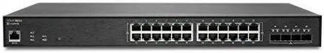 Alt view image 15 of 17 - SonicWall SWS14-24FPOE Ethernet Switch 24 Ports - Manageable - Gigabit Ethernet, 10 Gigabit Ethernet - 10/100/1000Base-T, 10GBase-X - 2 Layer Supported - Modular - 500.40 W Power Consumption 02SSC8377
