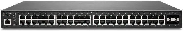 Alt view image 13 of 20 - SonicWall SWS14-48FPOE Managed PoE Ethernet Switch w/ 1-Year Wireless Network Management Essential and Support | 02-SSC-8383