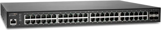 Alt view image 16 of 20 - SonicWall SWS14-48FPOE Managed PoE Ethernet Switch w/ 1-Year Wireless Network Management Essential and Support | 02-SSC-8383