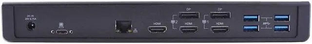 Alt view image 16 of 20 - CODi A01080 USB-C Multiport Triple 4K Display Docking Station