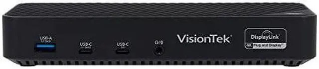 Alt view image 17 of 20 - VisionTek VT7000 Universal USB-C Docking Station 3X 4K Displays with 100W Power Delivery  3X USB-A, 2X USB-C for Windows, Chromebook and Mac, Including M1 and M1 Pro - 901468