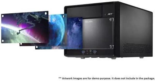 Alt view image 16 of 17 - shuttle sh510r4 xpc cube performance barebone - h510, lga 1200, 2x ddr4, 3,5'hdd, 1x 5.25'odd bay, m.2 2280, pcie x16/ x1, 1x hdmi, 1x dp