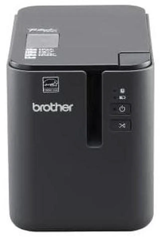 Alt view image 6 of 13 - Brother P-touch PTP900C Desktop Thermal Transfer Printer Monochrome