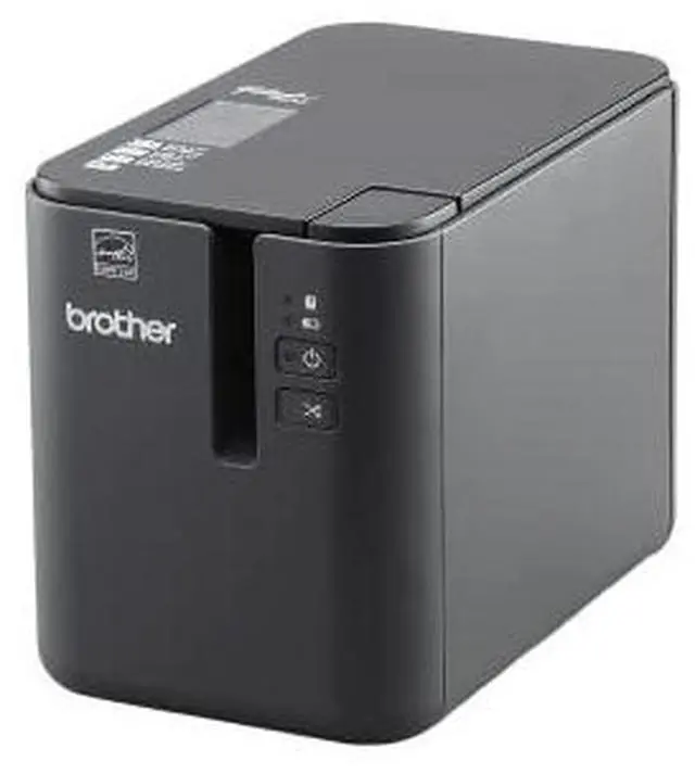 Alt view image 10 of 13 - Brother P-touch PTP900C Desktop Thermal Transfer Printer Monochrome
