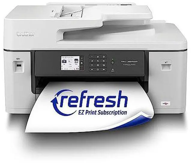 Alt view image 11 of 20 - Brother MFC-J5340DW Wireless All-in-One Printer for Home Office and Small Business High-Speed Color Inkjet Technology