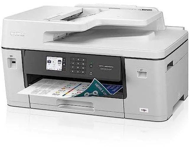 Alt view image 14 of 20 - Brother MFC-J5340DW Wireless All-in-One Printer for Home Office and Small Business High-Speed Color Inkjet Technology