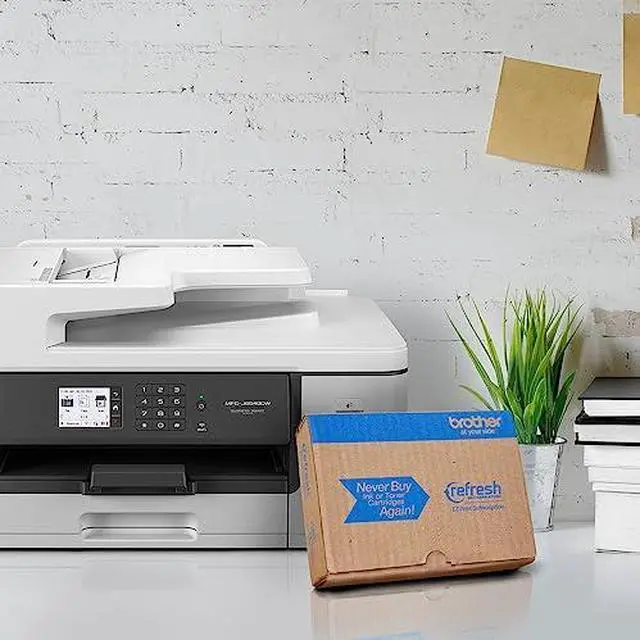 Alt view image 15 of 20 - Brother MFC-J5340DW Wireless All-in-One Printer for Home Office and Small Business High-Speed Color Inkjet Technology