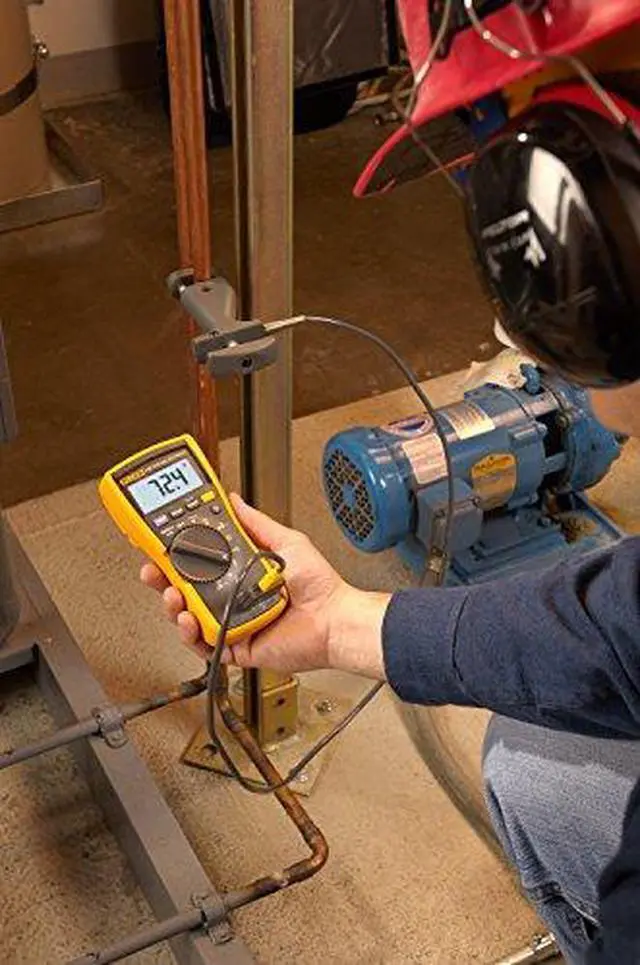 Alt view image 11 of 12 - HVAC MULTIMETER AND CLAMP METER COMBO KIT FLUKE-116/323 KIT HVAC MU