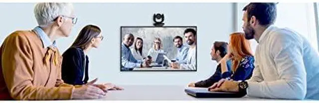 Alt view image 18 of 19 - AVer CAM550 Video Conferencing Camera - 30 fps - USB 3.1 - 1920 x 1080 Video - Exmor R CMOS Sensor - 2x Digital Zoom - Microphone - Network (RJ-45) - Display Screen, Monitor