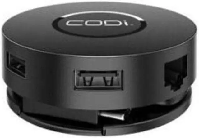 Alt view image 9 of 9 - CODi Centro 1202 Multi-Display 100W MST USB-C Docking Station A01202
