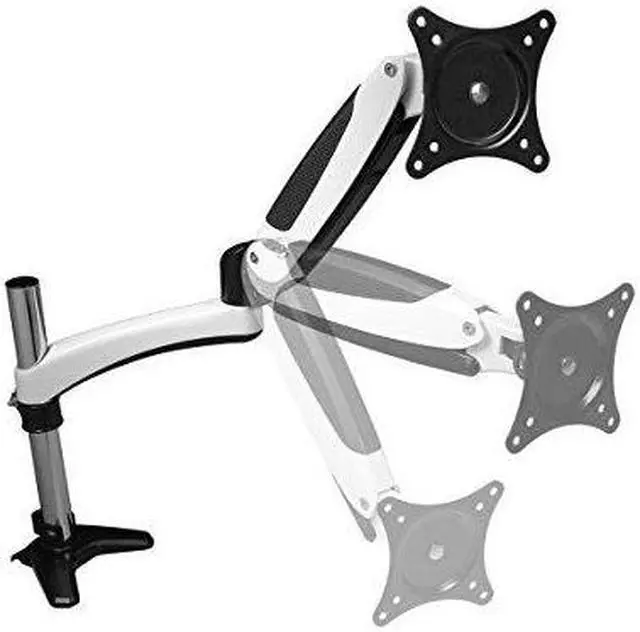 Alt view image 17 of 20 - Siig Easy-Adjust Triple Monitor Desk Stand - 13" To 27"