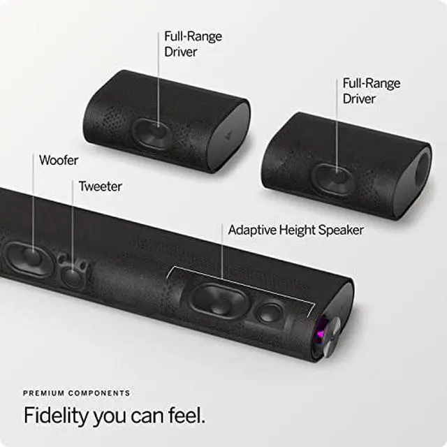 Alt view image 20 of 20 - VIZIO Elevate 5.1.4 Home Theater Sound Bar with Dolby Atmos and DTS:X (P514a-H6)