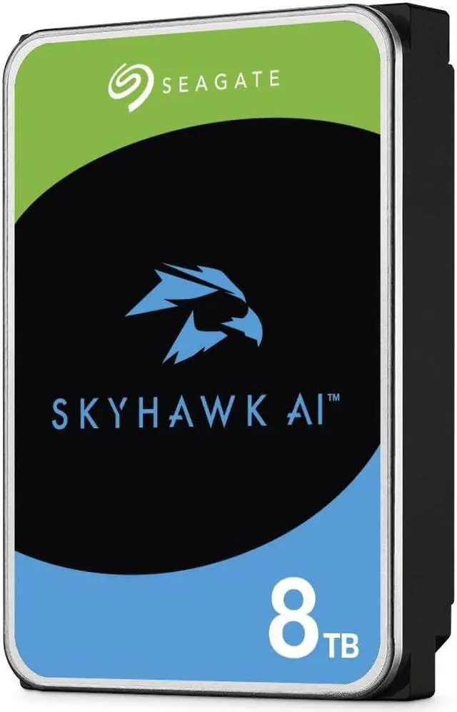 Alt view image 9 of 15 - Seagate Skyhawk AI 8TB Video Internal Hard Drive HDD  3.5 Inch SATA 6Gb/s 256MB Cache for DVR NVR Security Camera System with in-House Rescue Services