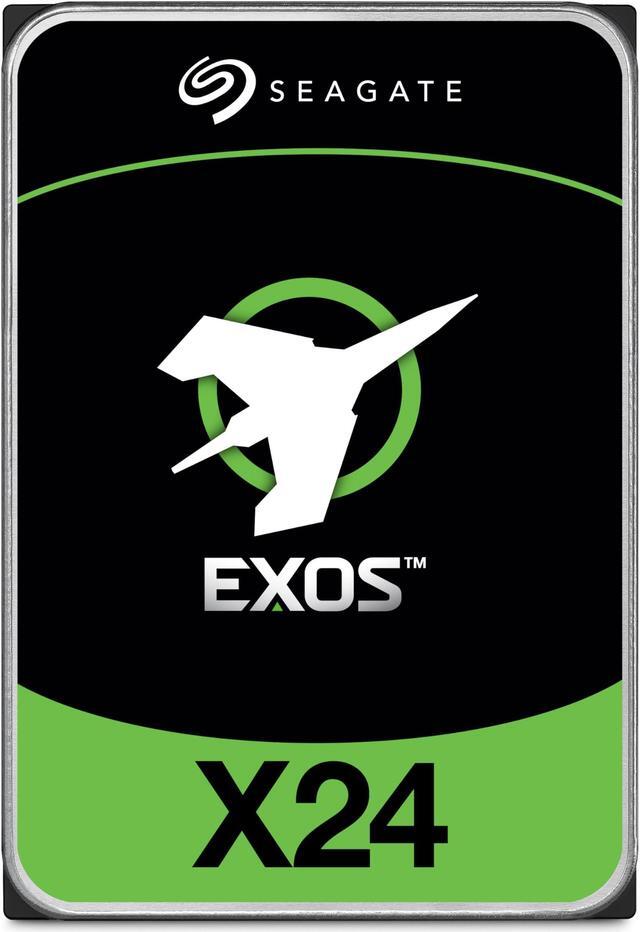 Alt view image 2 of 8 - Seagate Exos X24 ST24000NM007H 24 TB Hard Drive - 3.5" Internal - SAS (12Gb/s SAS) - Conventional Magnetic Recording (CMR) Method - Storage Array Device Supported - 7200rpm - 5 Year Warranty