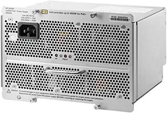 Alt view image 15 of 16 - Hpe 5400R 1100W Poe+ Zl2 Power Supply