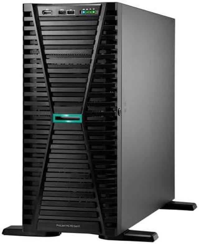 HPE ProLiant ML110 G11 4.5U Tower Server - 1 x Intel Xeon Silver 4410Y 2  GHz - 32 GB RAM - 960 GB SSD - (2 x 480GB) SSD - Redundant Power Supply ...