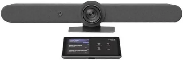 Alt view image 5 of 5 - Logitech Rally Bar + Tap IP Graphite Appliance Bundle for Medium Video Meeting Rooms with Zoom, RingCentral & Microsoft Teams on Android 991-000419